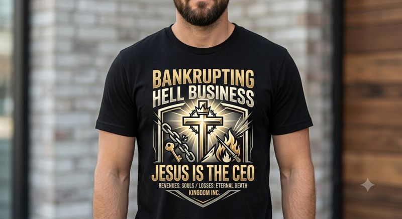 Bankrupting Hell Business tee